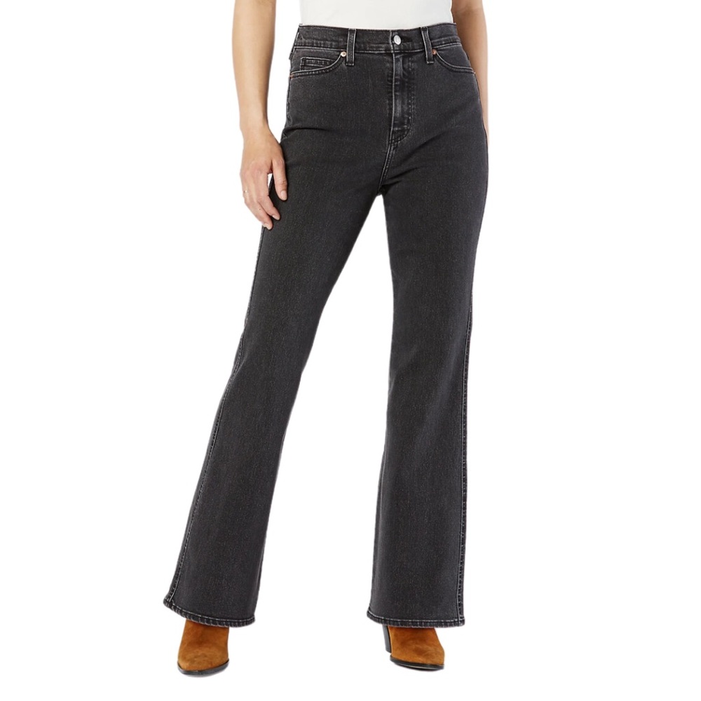 Levi’s High Rise Flare Black Size 12